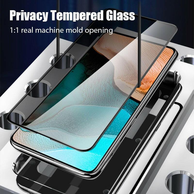 wtf 1-2Pc Anti Spy Screen Protector for Xiaomi Redmi Note 10 9 8 Pro 9s 9t 8T 8 7 10s 9A 9 9C Privacy Glass on Poco X3 Pro M3 F3 F2.