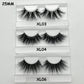 Wholesale 30 pairs no box Mikiwi Eyelashes 3D Mink Lashes Handmade Dramatic Lashes 32 styles cruelty free mink lashes.