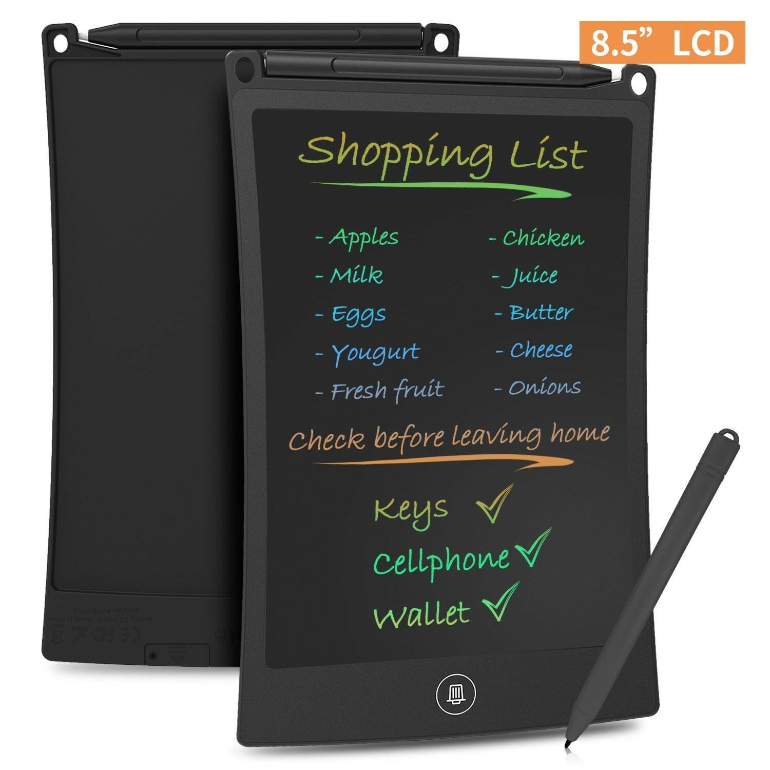 wtf LCD Writing Tablet 8.5 inch Digital Drawing Electronic Handwriting Pad Message Graphics Board sketch board with lock gift.