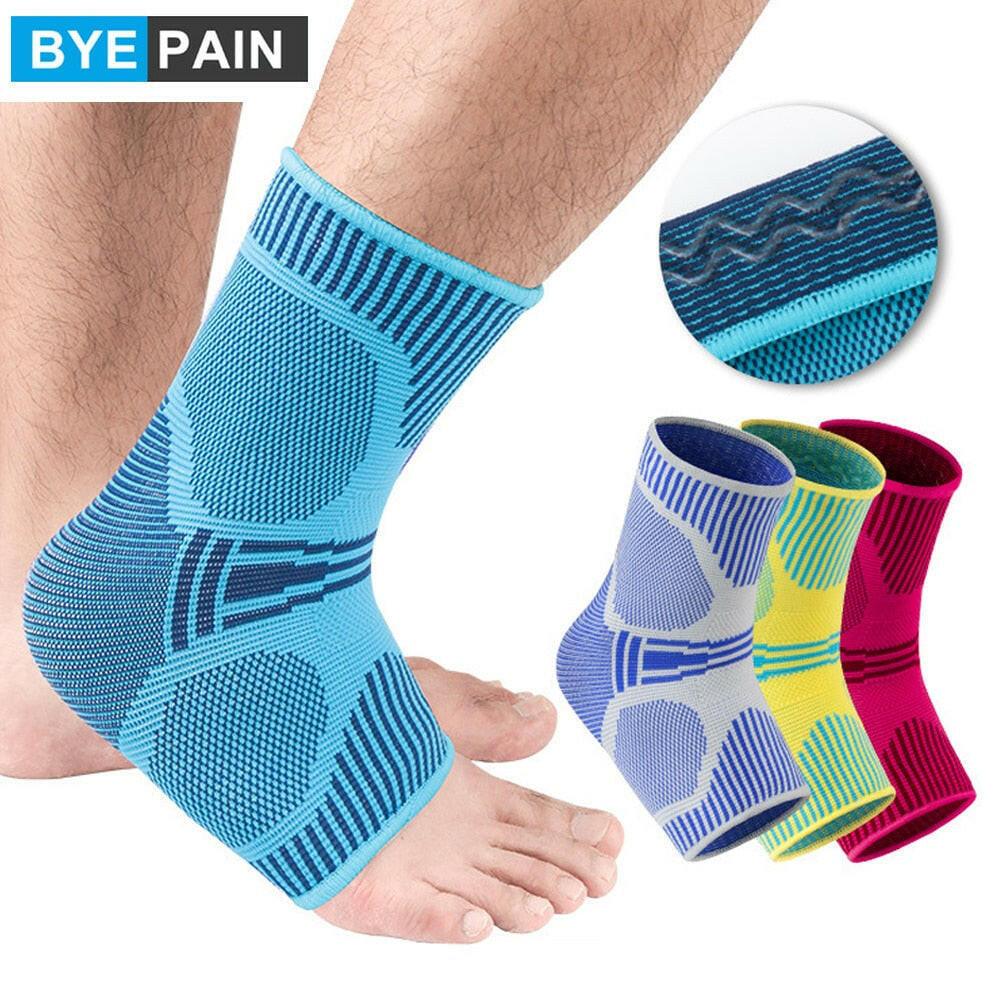 wtf 1Pcs Ankle Brace Compression Support Sleeve for Injury Recovery, Joint Pain, Achilles Tendon Support,Plantar Fasciitis Foot Sock.