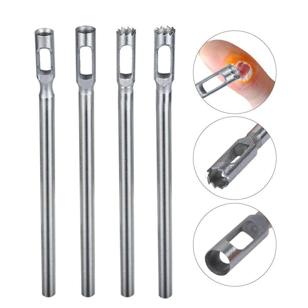 wtf Stainless steel Medical Pedicure Drill Bit Faster Corn Remover Removal Foot Callus Cuticle Cutter Rotary Burr Bits Tool.