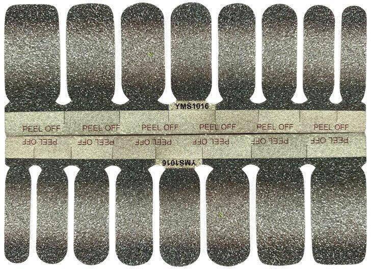 Colorful 14-tip self-adhesive nail art wraps by dev2-aff, featuring vibrant full nail decoration stickers for manicure designs.